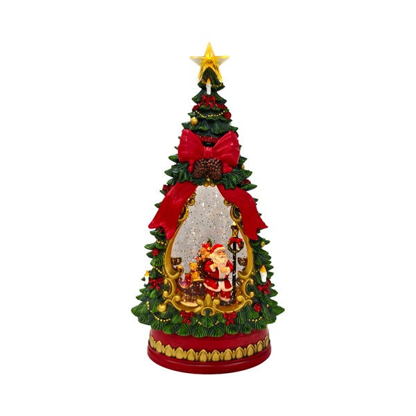 STRAITS LED Santa Tree Spinner - 34cm