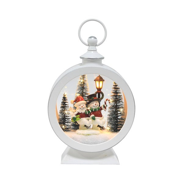 STRAITS LED Snowman Lantern - 16x25cm