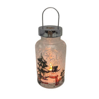 STRAITS LED Snowman Lantern 20cm