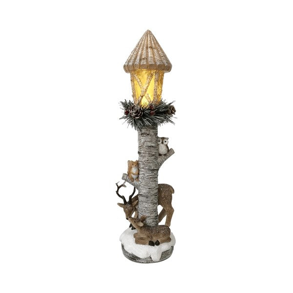 STRAITS Woodland LED Street Lamp with Deer 35cm