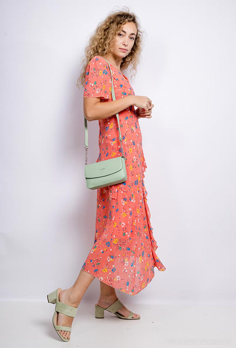 COPE CLOTHING : Floral Midi Dress
