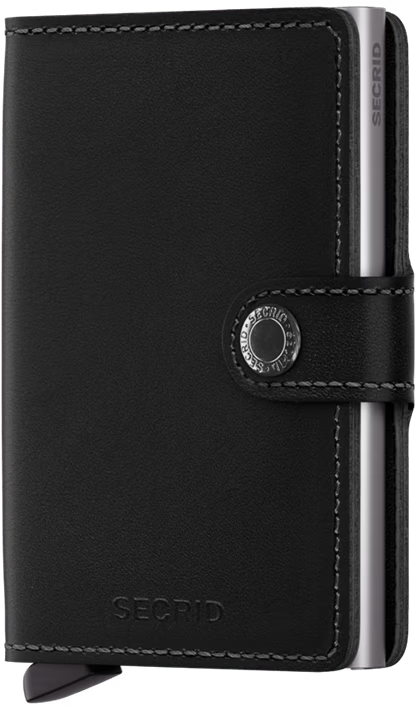 SECRID Men's Wallet - Miniwallet Original - Black