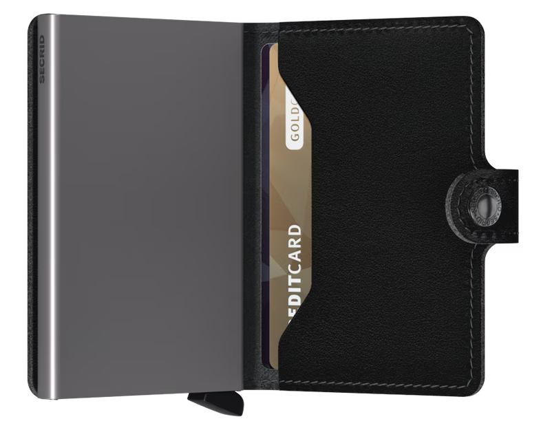 SECRID Men's Wallet - Miniwallet Original - Black