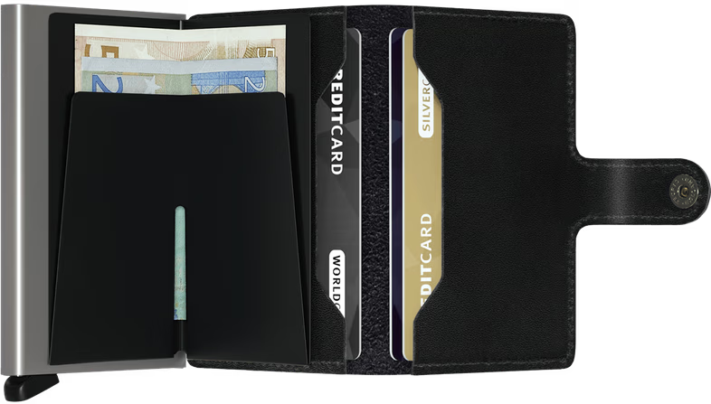 SECRID Men's Wallet - Miniwallet Original - Black