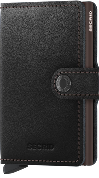 SECRID Men's Wallet - Miniwallet Original - Black/Brown