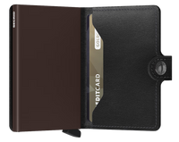 SECRID Men's Wallet - Miniwallet Original - Black/Brown