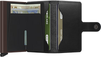 SECRID Men's Wallet - Miniwallet Original - Black/Brown