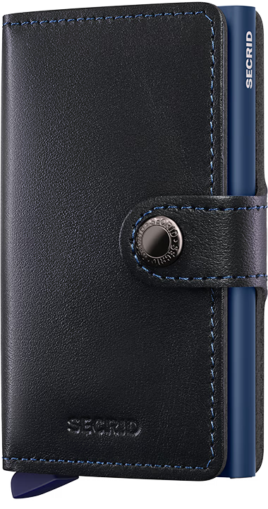 SECRID Men's Wallet - Miniwallet Original - Black/Navy