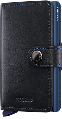 SECRID Men's Wallet - Miniwallet Original - Black/Navy