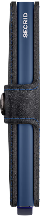 SECRID Men's Wallet - Miniwallet Original - Black/Navy