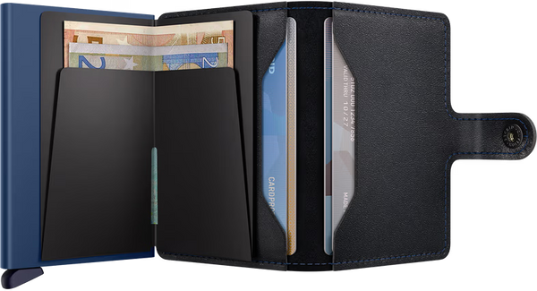 SECRID Men's Wallet - Miniwallet Original - Black/Navy