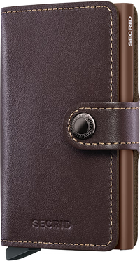 SECRID Men's Wallet - Miniwallet Original - Chocolate