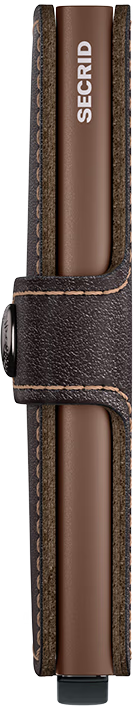 SECRID Men's Wallet - Miniwallet Original - Chocolate