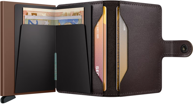 SECRID Men's Wallet - Miniwallet Original - Chocolate