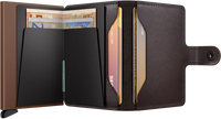 SECRID Men's Wallet - Miniwallet Original - Chocolate