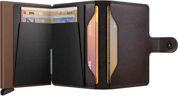 SECRID Men's Wallet - Miniwallet Original - Chocolate