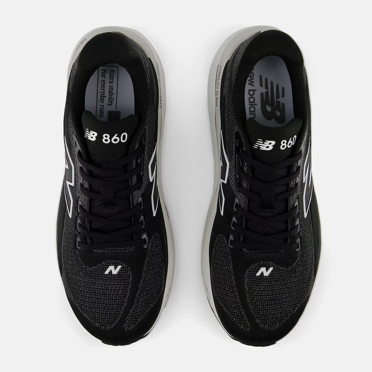 NEW BALANCE Men's Fresh Foam X 860 v15 Shoes - Black | M8607GW