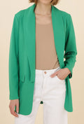COPE CLOTHING : Long Blazer - Green
