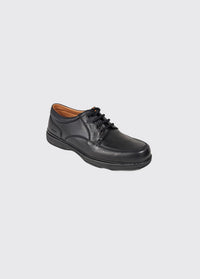 DUBARRY Men's Bide Extra Wide Lace-Up Shoe - Black