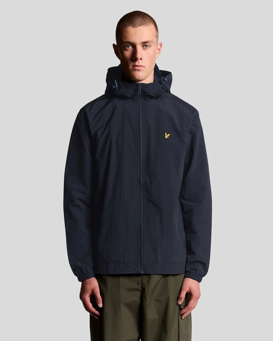 LYLE & SCOTT Men's Water Resistant Hooded Jacket - Navy