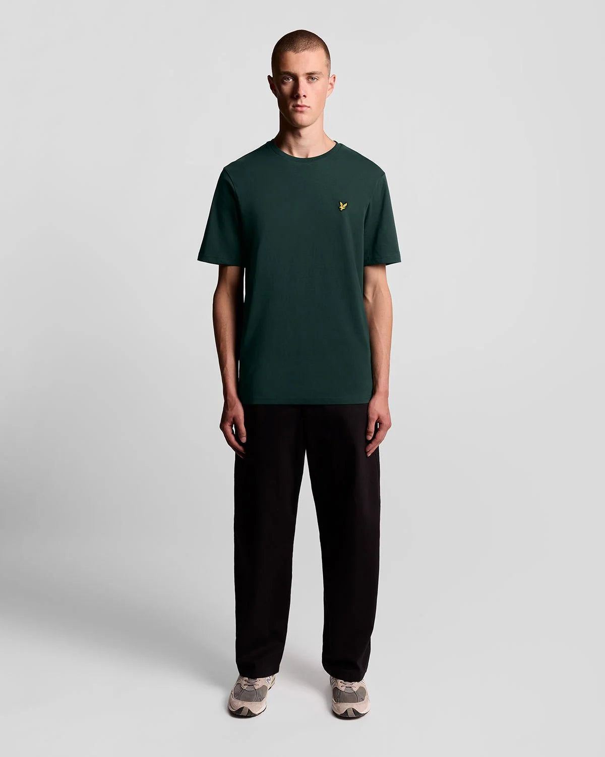 LYLE & SCOTT Men's Cotton Crew Neck - Green