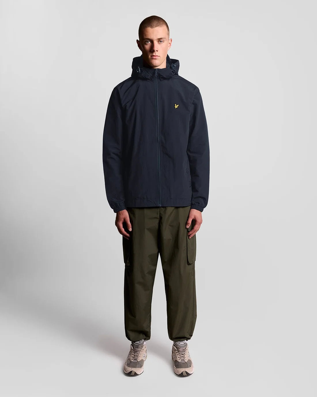 LYLE & SCOTT Men's Water Resistant Hooded Jacket - Navy