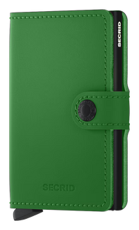 SECRID Men's Wallet - Miniwallet Matte - Green