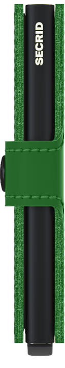 SECRID Men's Wallet - Miniwallet Matte - Green