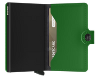 SECRID Men's Wallet - Miniwallet Matte - Green