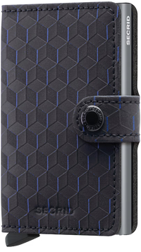 SECRID Men's Wallet - Miniwallet Optical - Black/Titanium