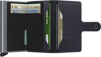 SECRID Men's Wallet - Miniwallet Optical - Black/Titanium