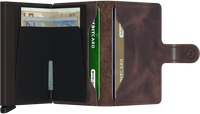 SECRID Men's Wallet - Miniwallet Vintage - Chocolate