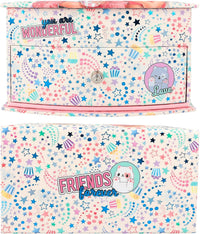 TOP MODEL Cutie Star Small Pink Jewellery Box with Mirror