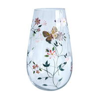 STRAITS Floral Butterfly Oval Vase 25cm