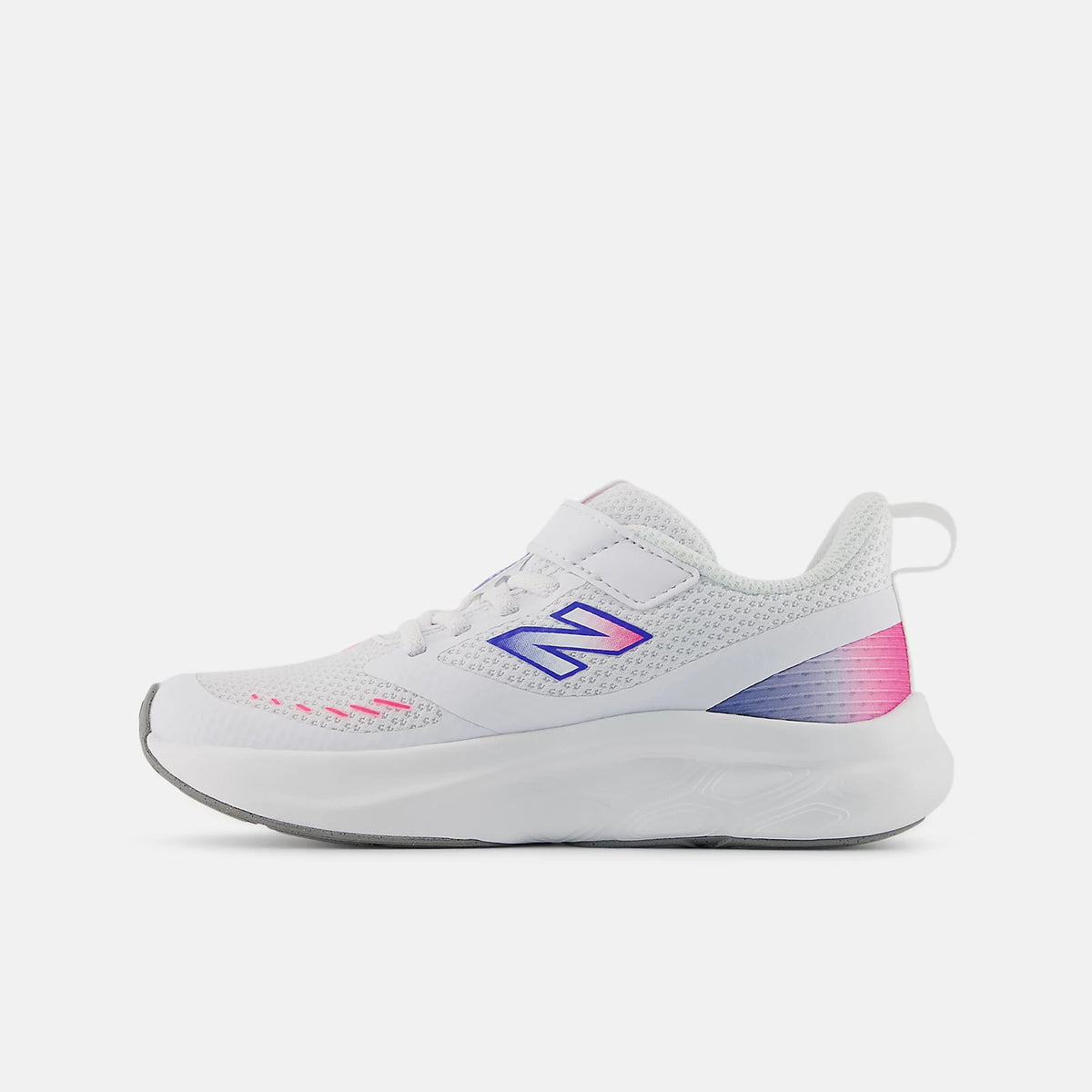 NEW BALANCE Girl's Fresh Foam 625 Hook & Loop Shoes - White | P62559Q