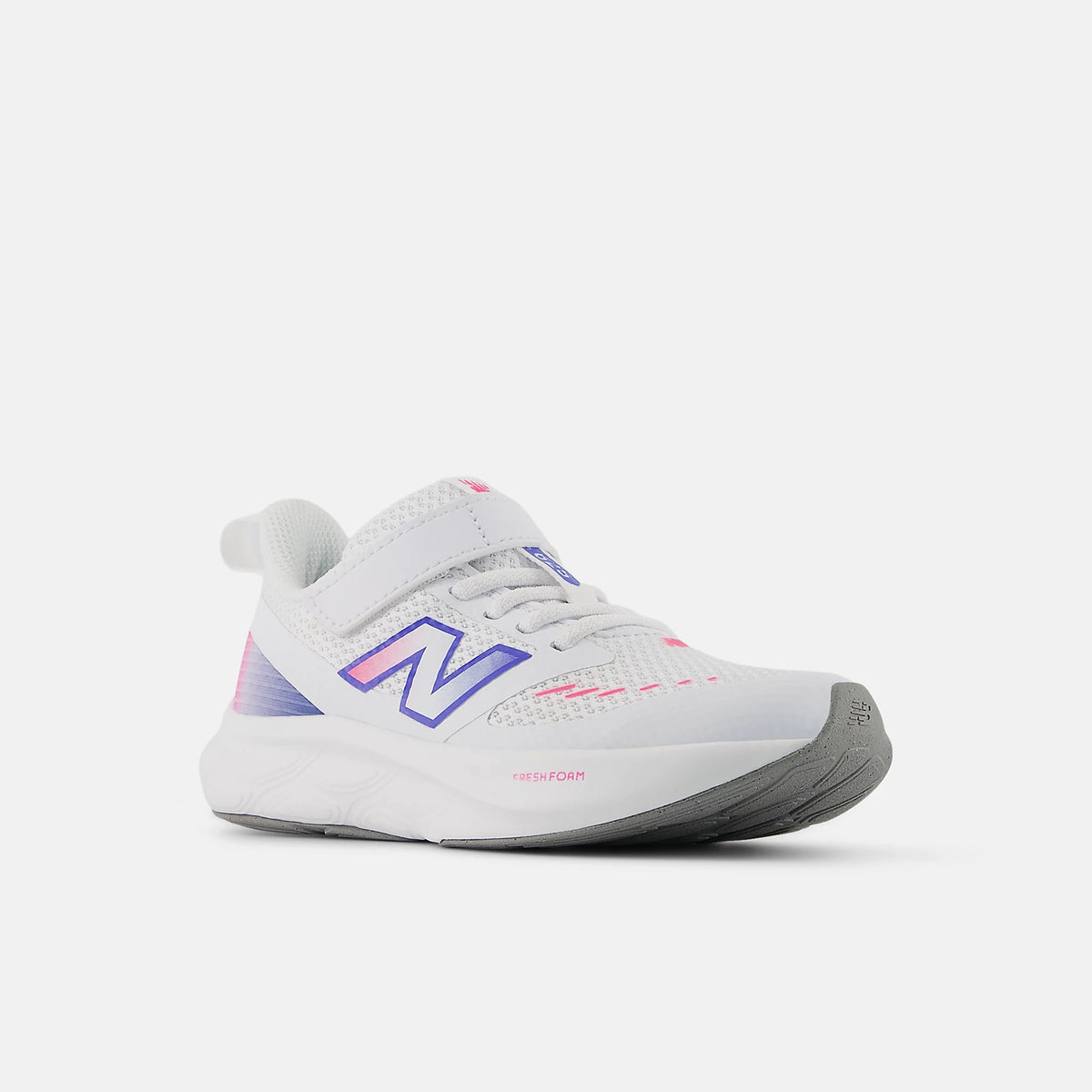 NEW BALANCE Girl's Fresh Foam 625 Hook & Loop Shoes - White | P62559Q