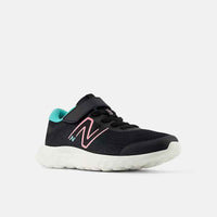 NEW BALANCE Girl's 520v8 Running Shoe - Black | PA520RB8