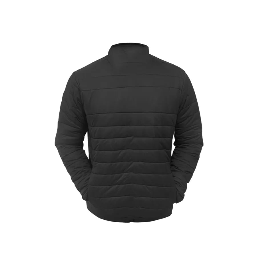 CLG An Clochan Liath - Dungloe GAA Adult Padded Jacket - Black