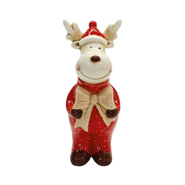 STRAITS Reindeer with Bow - 6x15cm