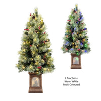 STRAITS Pre Lit (150L) Berry Christmas Tree 120cm