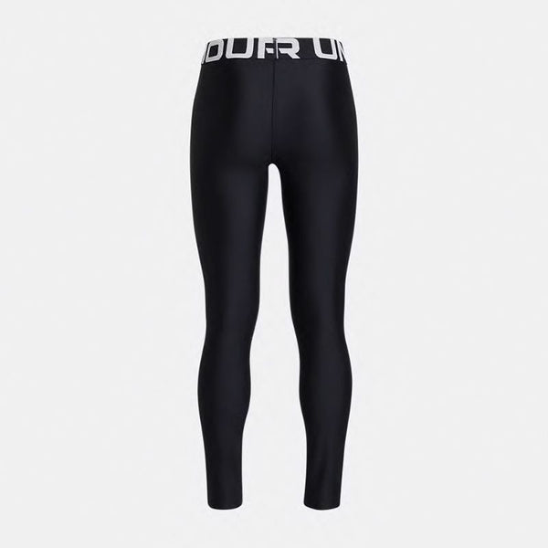 UNDER ARMOUR Girl's HeatGear Leggings - Black