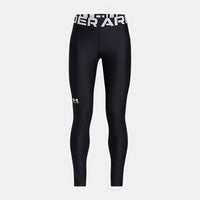 UNDER ARMOUR Girl's HeatGear Leggings - Black