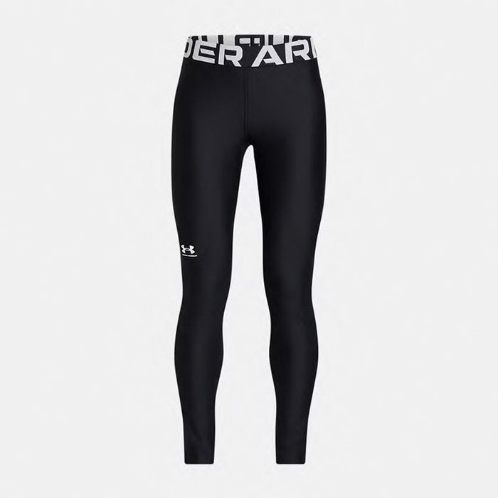 UNDER ARMOUR Girl's HeatGear Leggings - Black