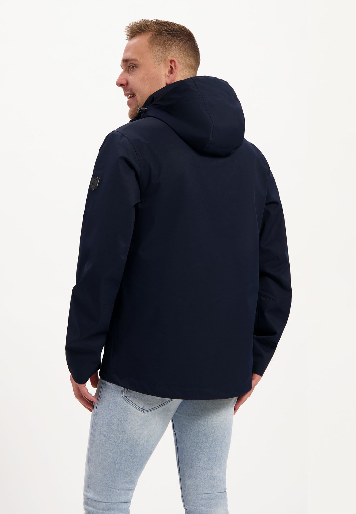 KYELVIK Men's Raoul Waterproof Jacket - Navy