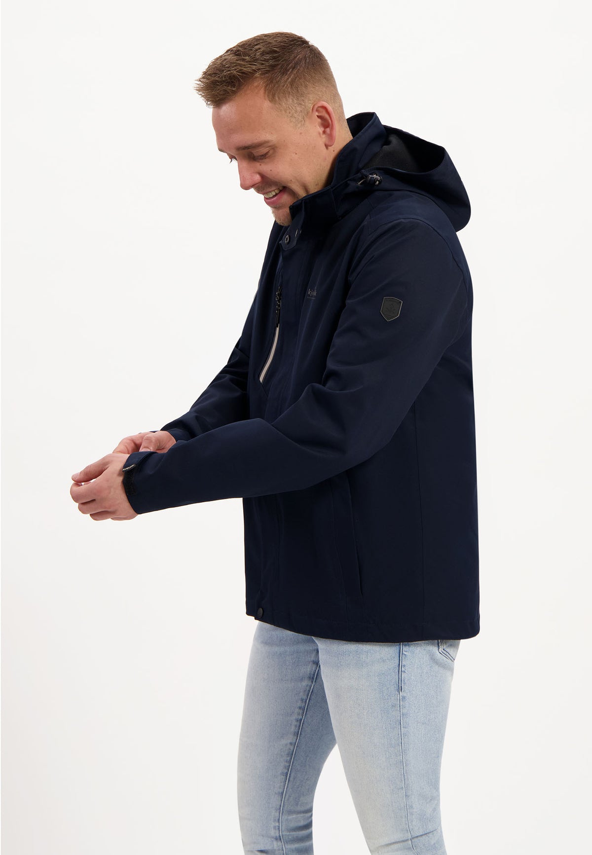 KYELVIK Men's Raoul Waterproof Jacket - Navy