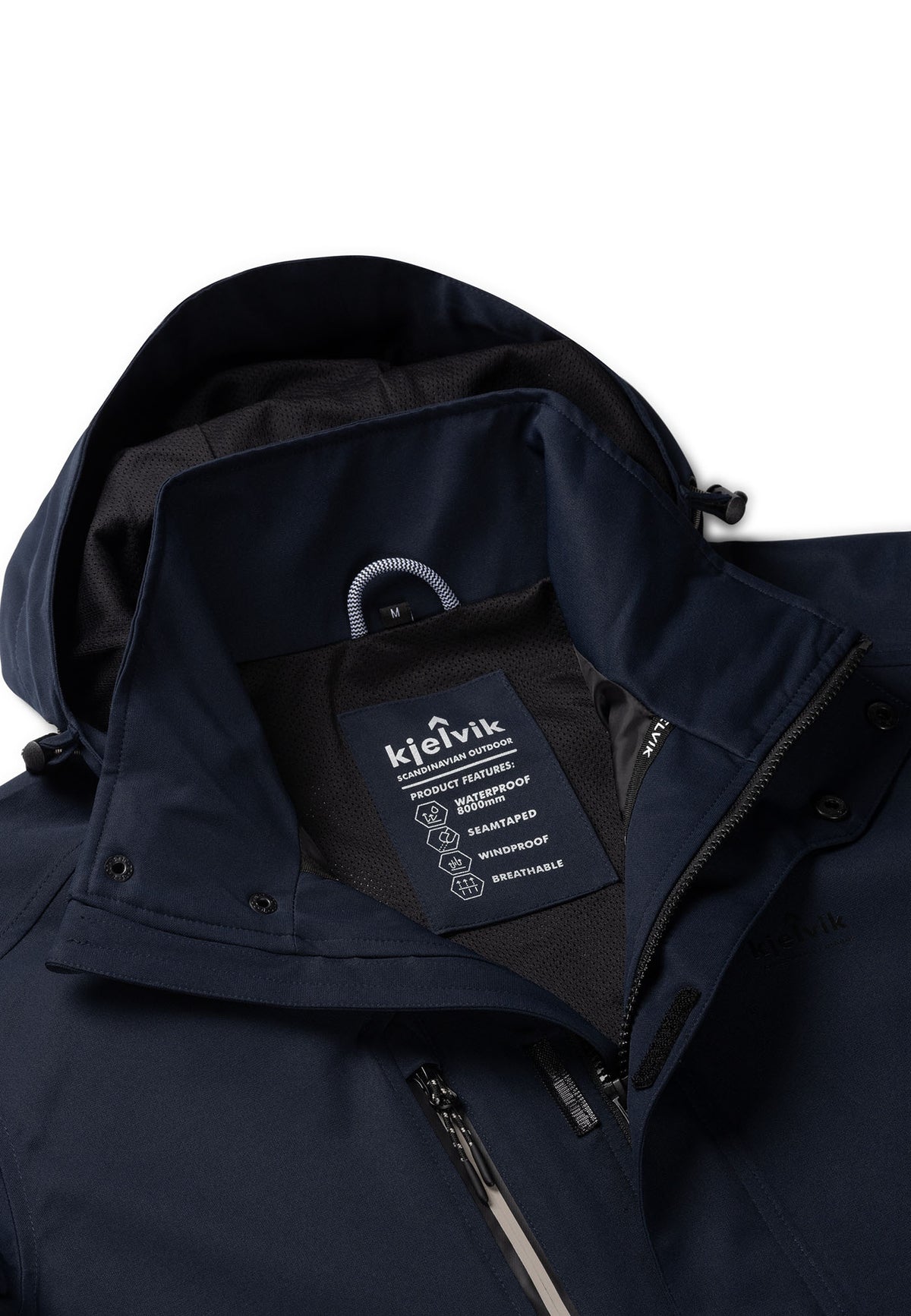 KYELVIK Men's Raoul Waterproof Jacket - Navy