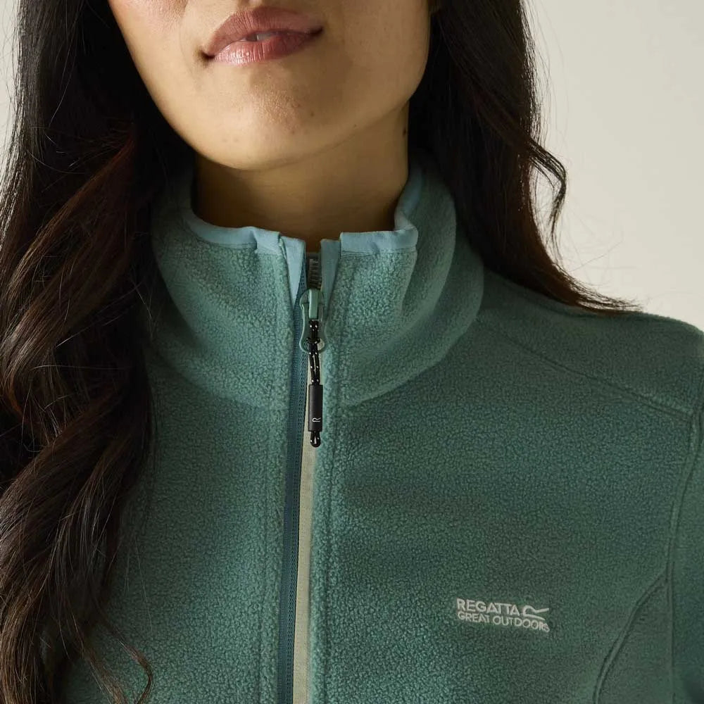REGATTA Women's Floreo IV Full Zip Fleece - Ivy Moss