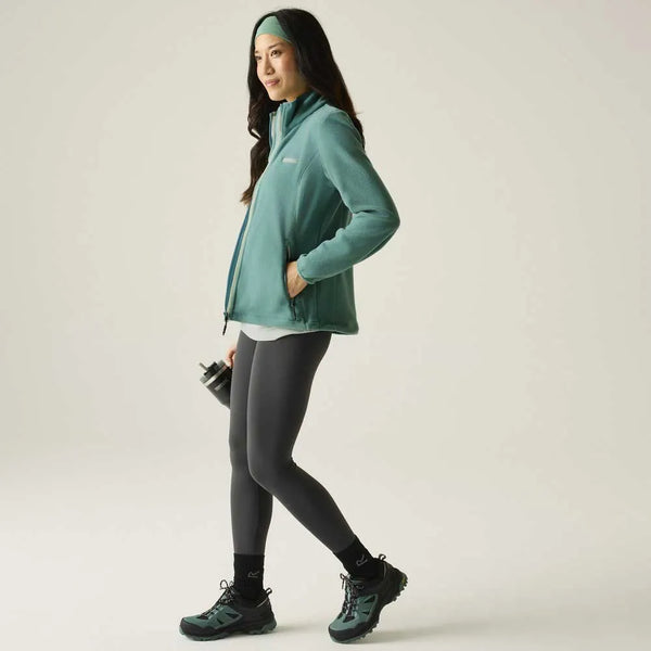 REGATTA Women's Floreo IV Full Zip Fleece - Ivy Moss