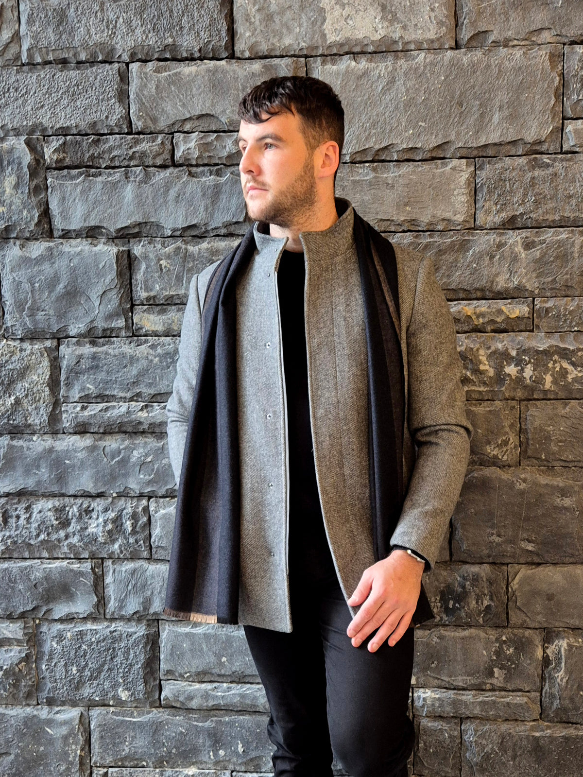 BOWE TAILORING Rudan Coat - Grey
