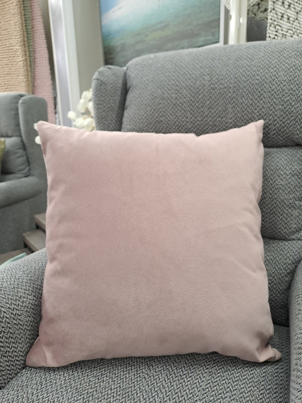 FULLSHIRE Pisa Textured Cushion - Blush 55x55cm